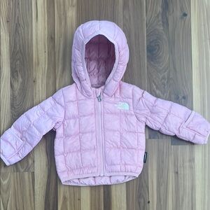 The North Face Light Pink Quilted Jacket